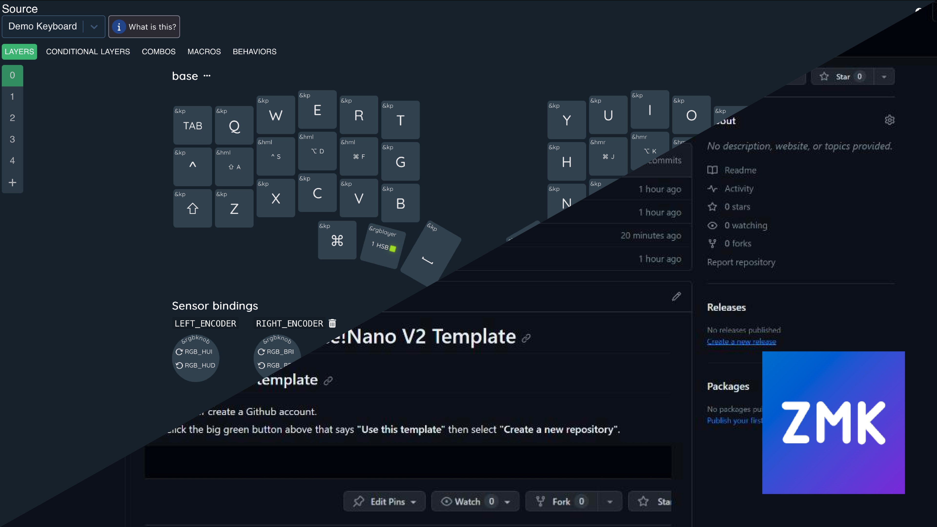 Getting started with a ZMK GUI